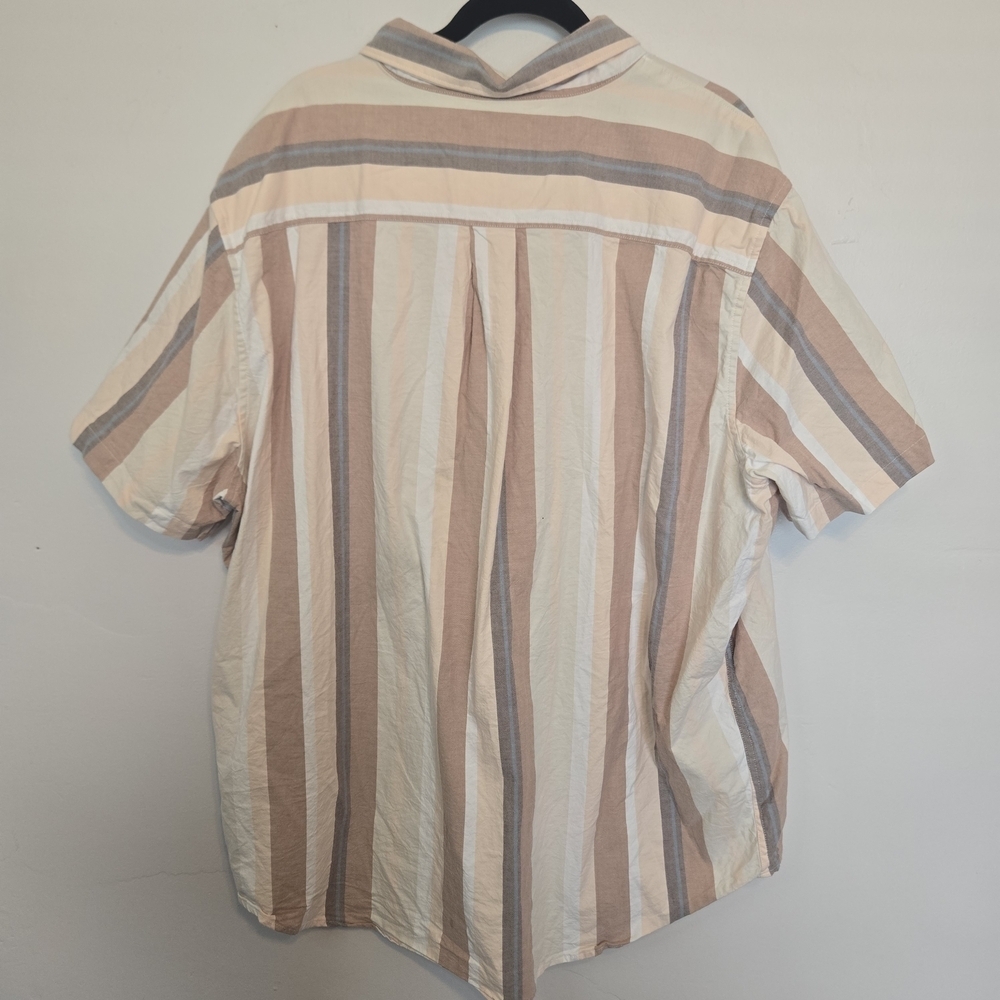 Sonoma Men's Striped Button-Down Shirt - Picture 2 of 5